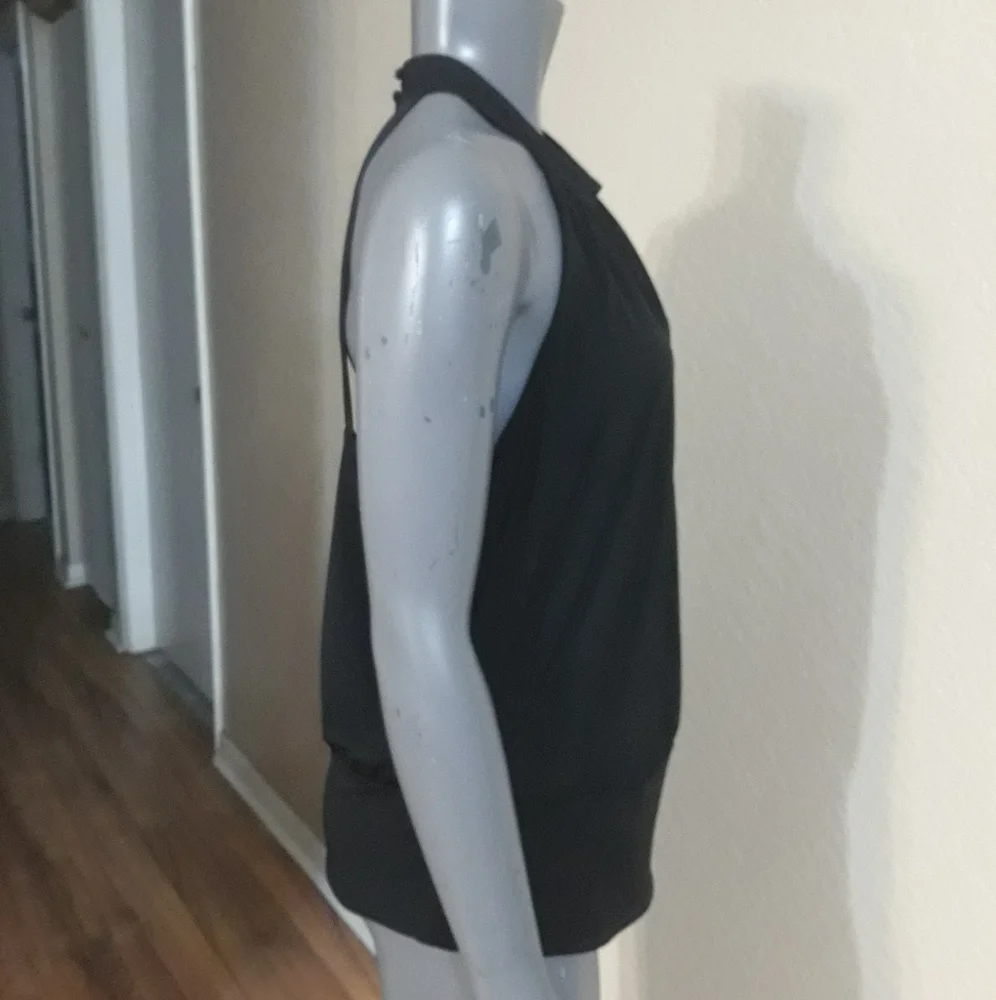 Boston Proper Mock Neck Halter Top - Picture 4 of 14